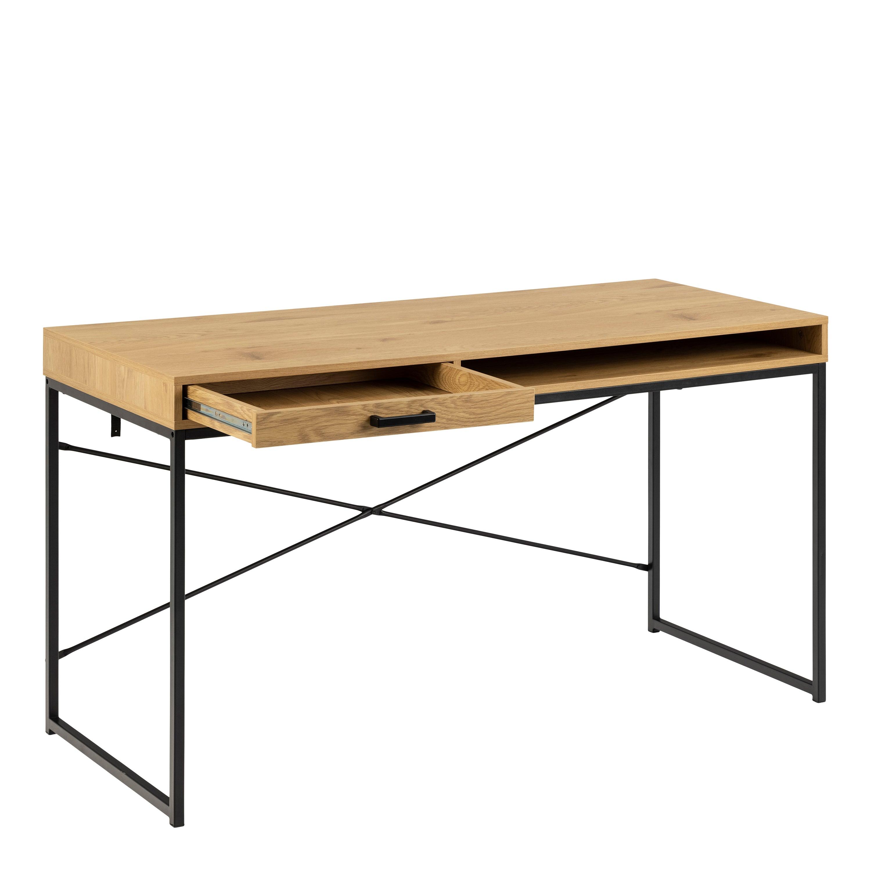 Lila Desk with 1 Drawer - YANDZ HOME