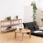 Lena Bookcase with 4 Shelves in White Oak Veneer - YANDZ HOME