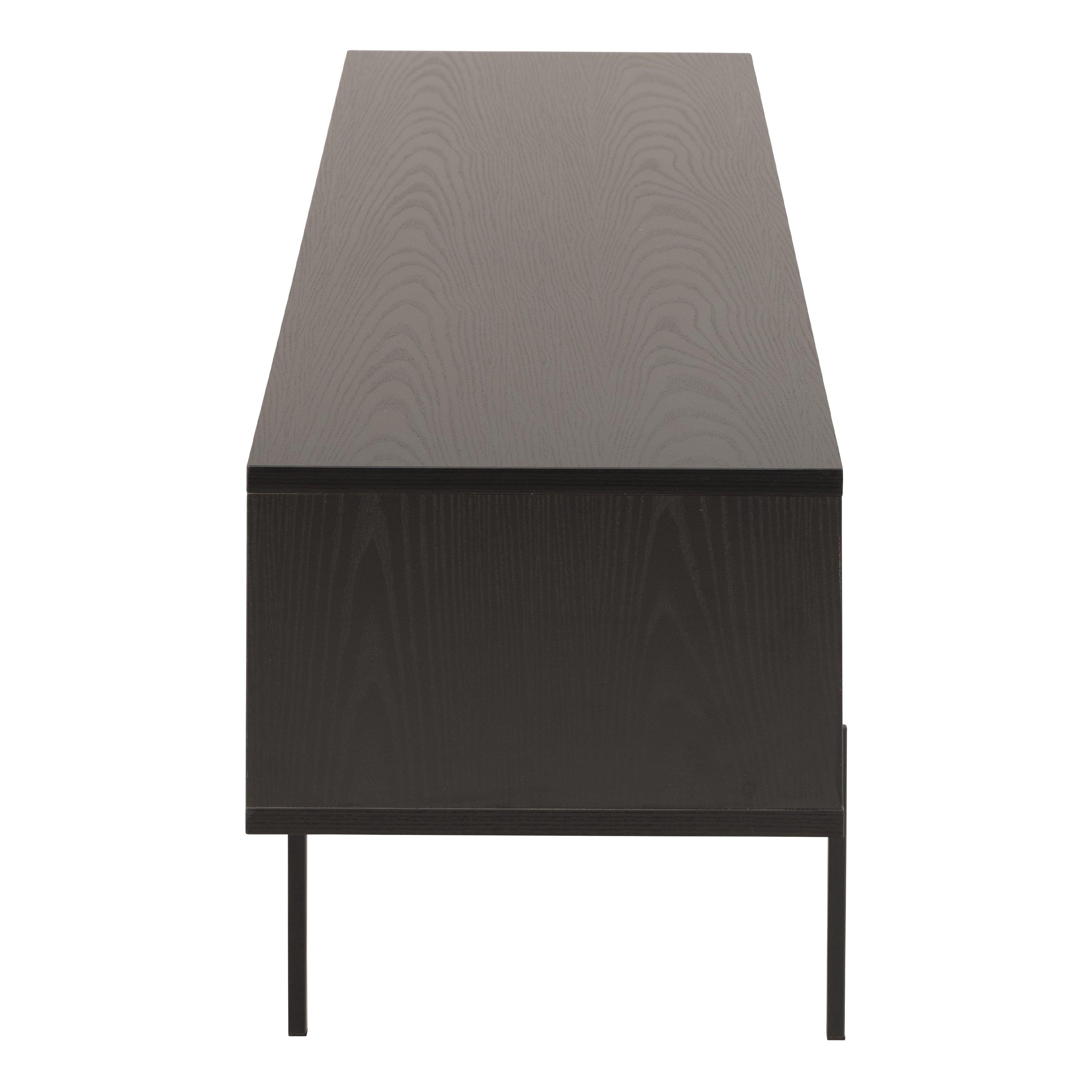 Ansel TV Unit in Black - YANDZ HOME