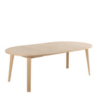 LuxeLine Round Dining Table with Optional Extension Leaf - YANDZ HOME