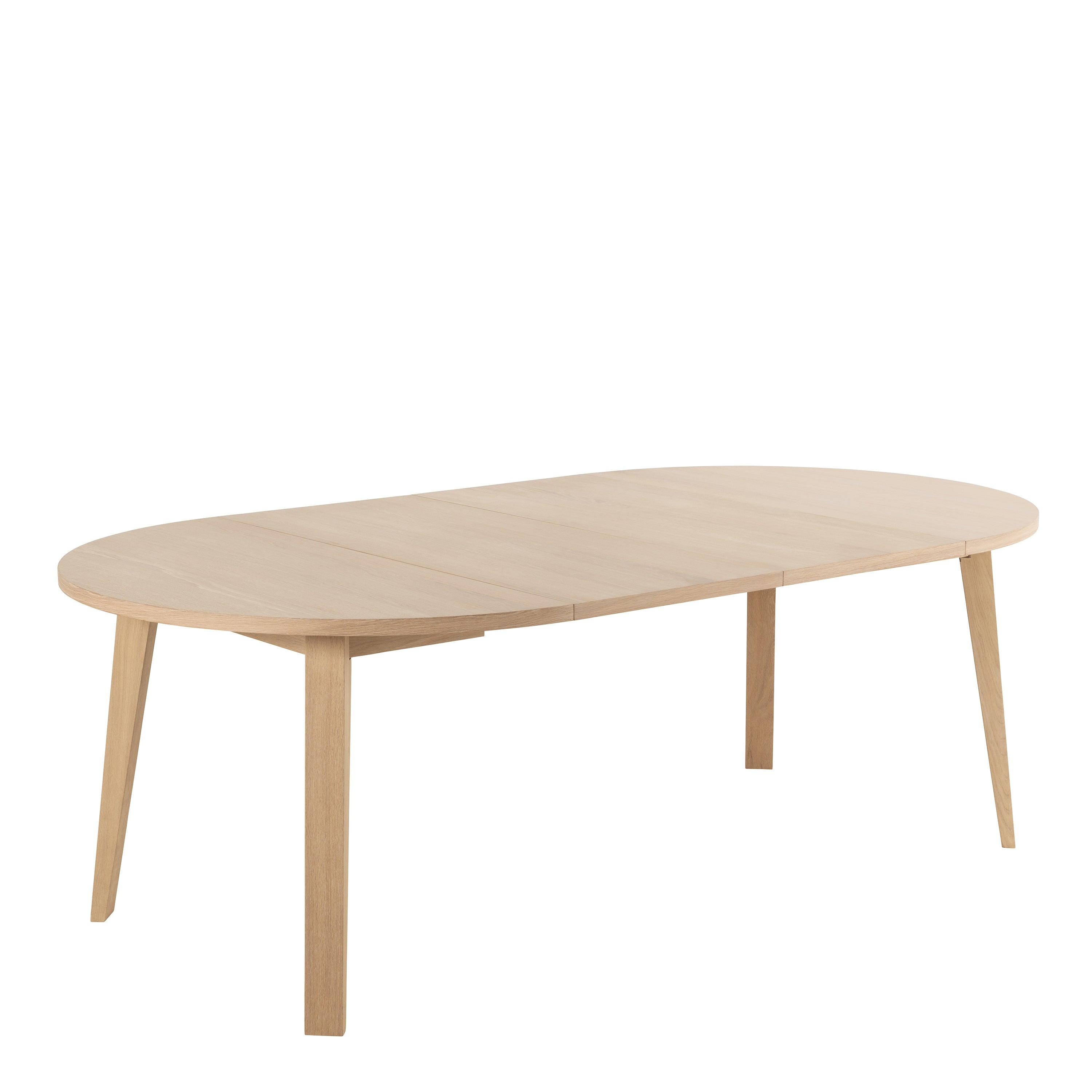 LuxeLine Round Dining Table with Optional Extension Leaf - YANDZ HOME