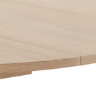 LuxeLine Round Dining Table with Optional Extension Leaf - YANDZ HOME