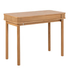 Everett Oak Desk with Tambour Doors - YANDZ HOME