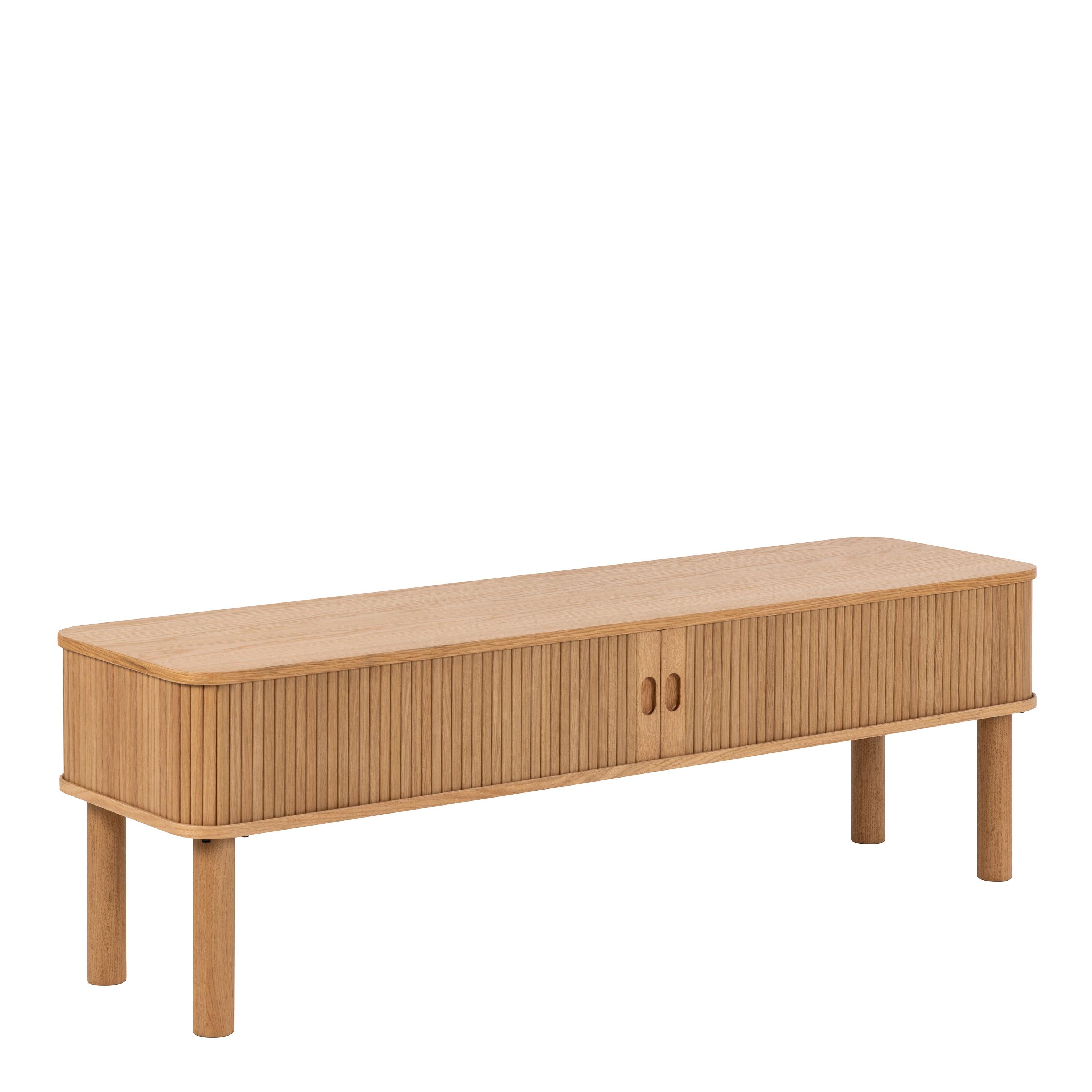 Lancaster TV Unit In Oak - YANDZ HOME