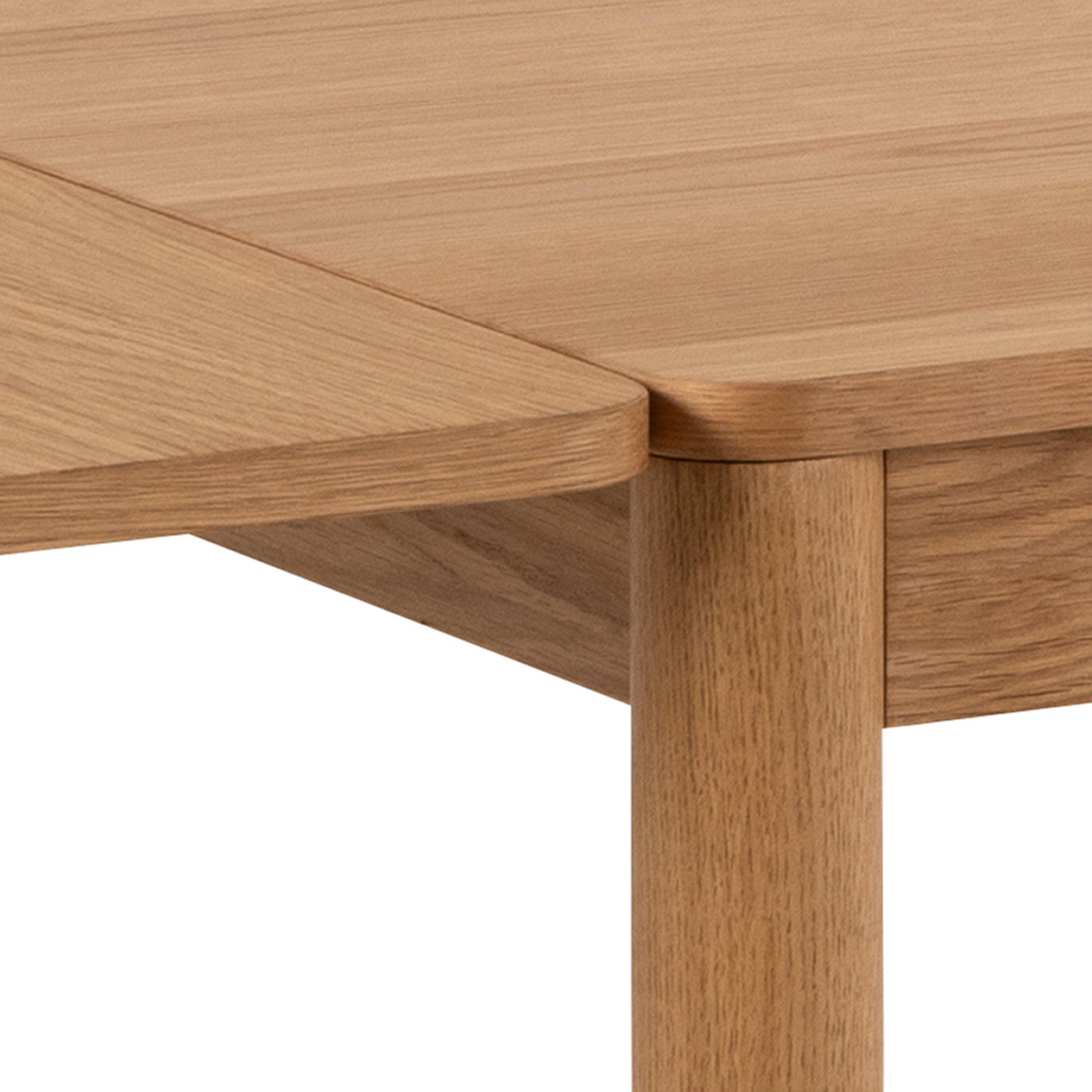 Atlantica Dining Table in Oak with Extension Leaves - YANDZ HOME