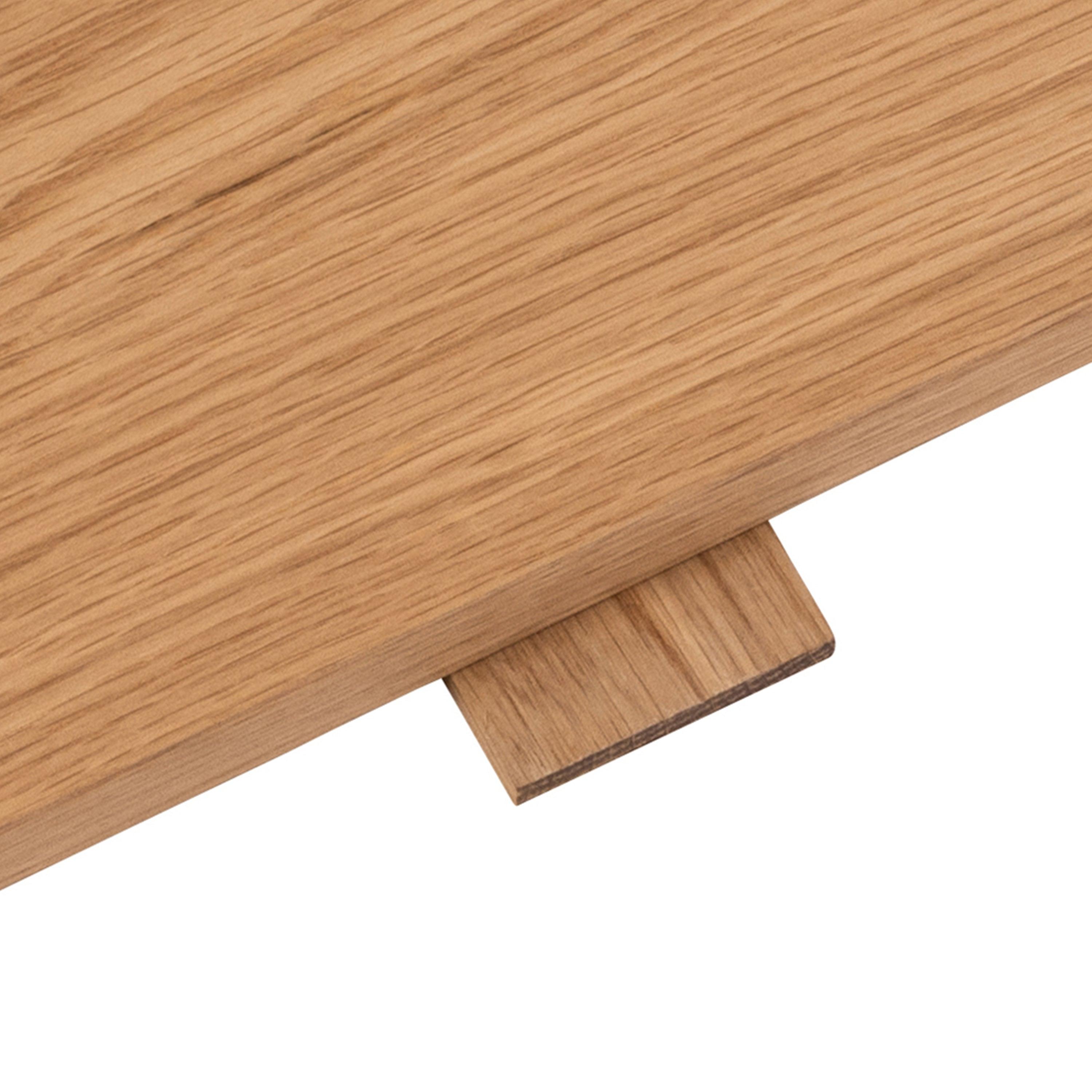 Atlantica Dining Table in Oak with Extension Leaves - YANDZ HOME