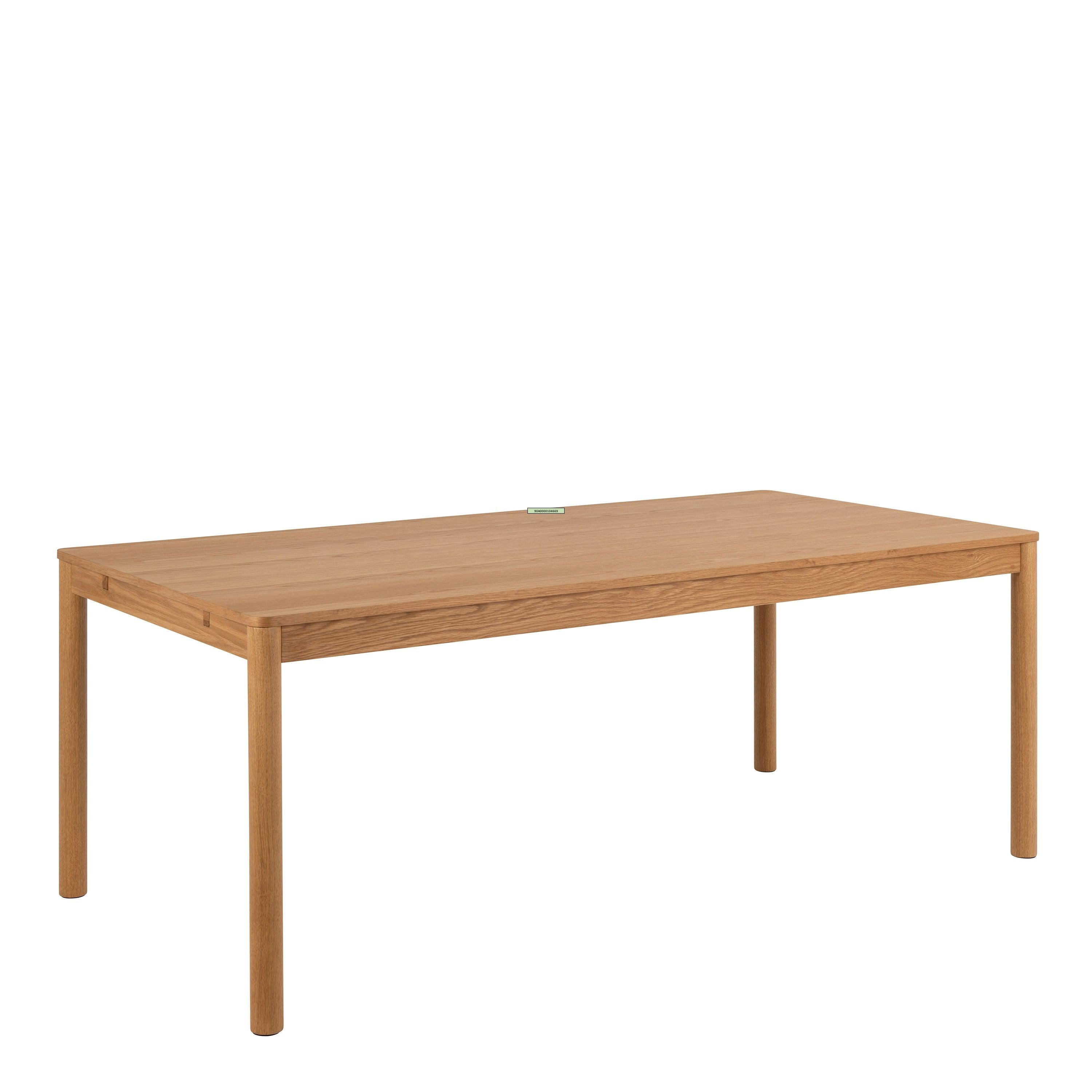 Atlantica Dining Table in Oak with Extension Leaves - YANDZ HOME