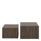 Cube Square Coffee Table Set – 58x58 cm - YANDZ HOME