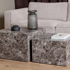 Cube Square Coffee Table Set – 58x58 cm - YANDZ HOME
