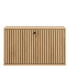 Aldwyn Shoe Cabinet 1 Flip Down Door in Oak - YANDZ HOME