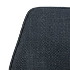 Elora Dining Chair with Armrest and Swivel Function in Grey - YANDZ HOME