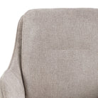 Carly Swivel Dining Chair with Armrests (Set of 2) - YANDZ HOME