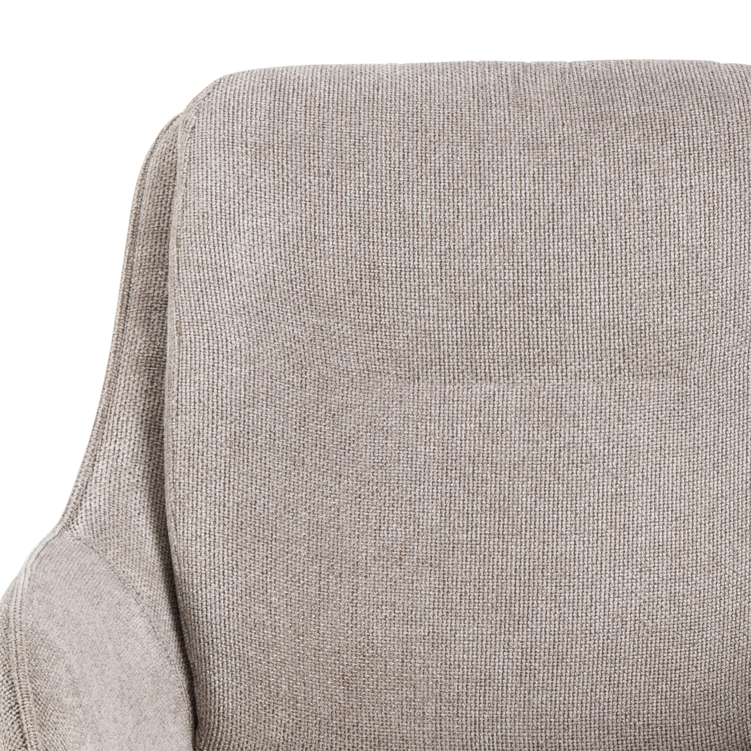 Carly Swivel Dining Chair with Armrests (Set of 2) - YANDZ HOME