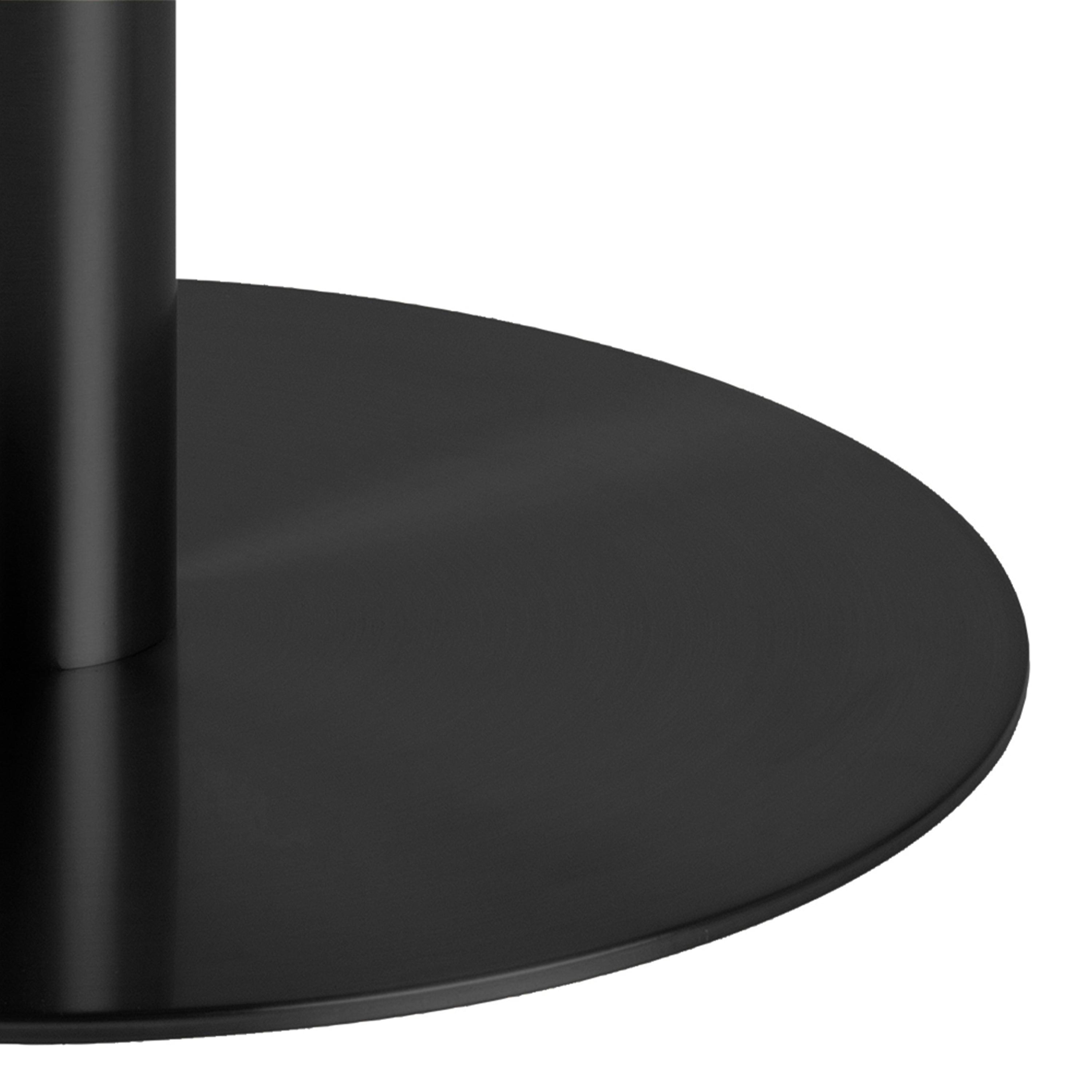 Corey Round Dining Table in White Marble Top - YANDZ HOME