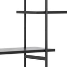 Ansel Bookcase with 1 Sliding Door and 5 Shelves - YANDZ HOME