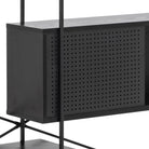 Ansel Bookcase with 1 Sliding Door and 5 Shelves - YANDZ HOME
