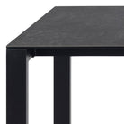 YANDZ Dining Table in Matt Black - YANDZ HOME