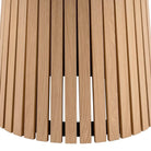 Christina Round Dining Table in Oak - YANDZ HOME