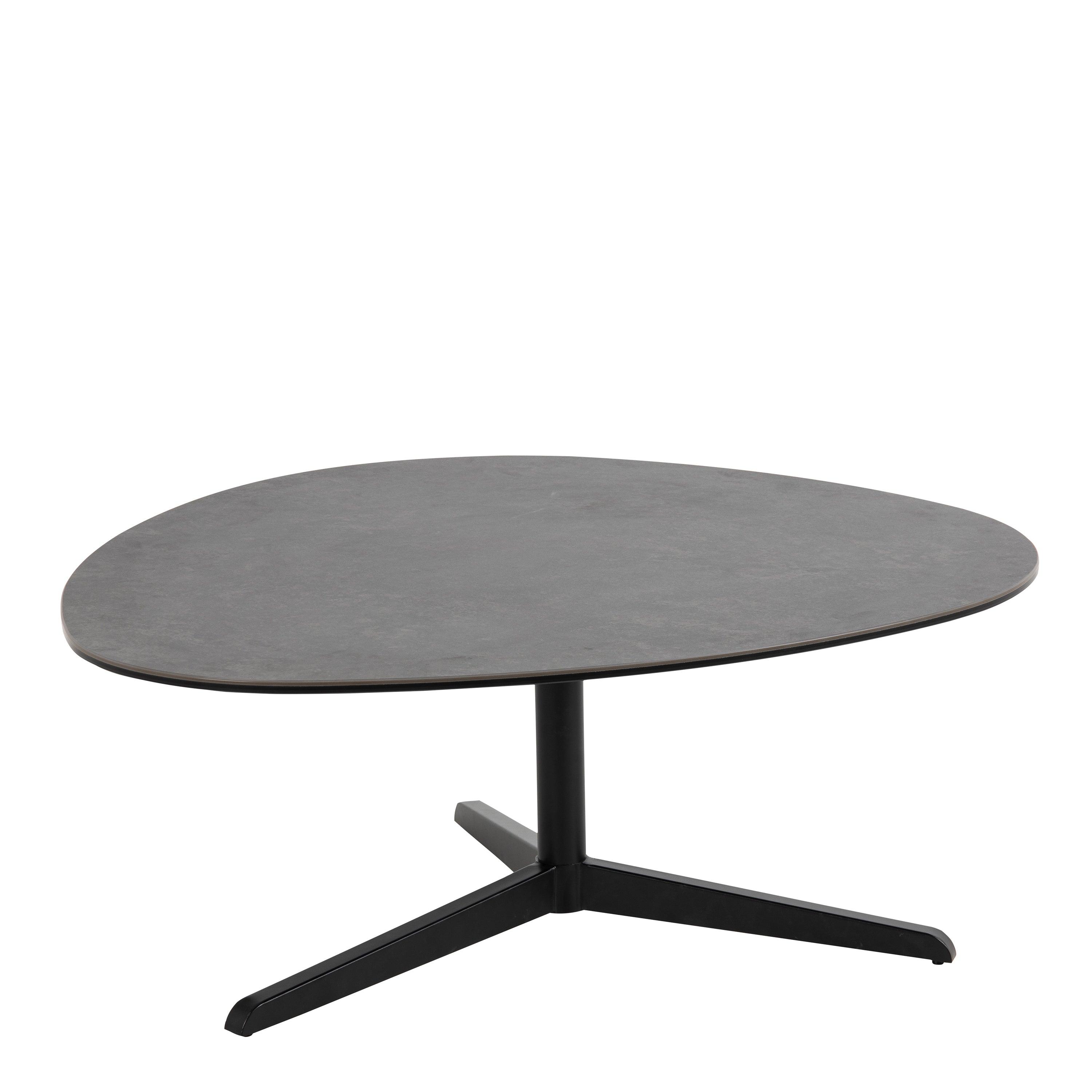 Mayfair Black Ceramic Coffee Table - YANDZ HOME