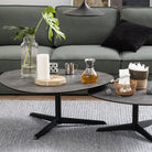 Mayfair Black Ceramic Coffee Table - YANDZ HOME