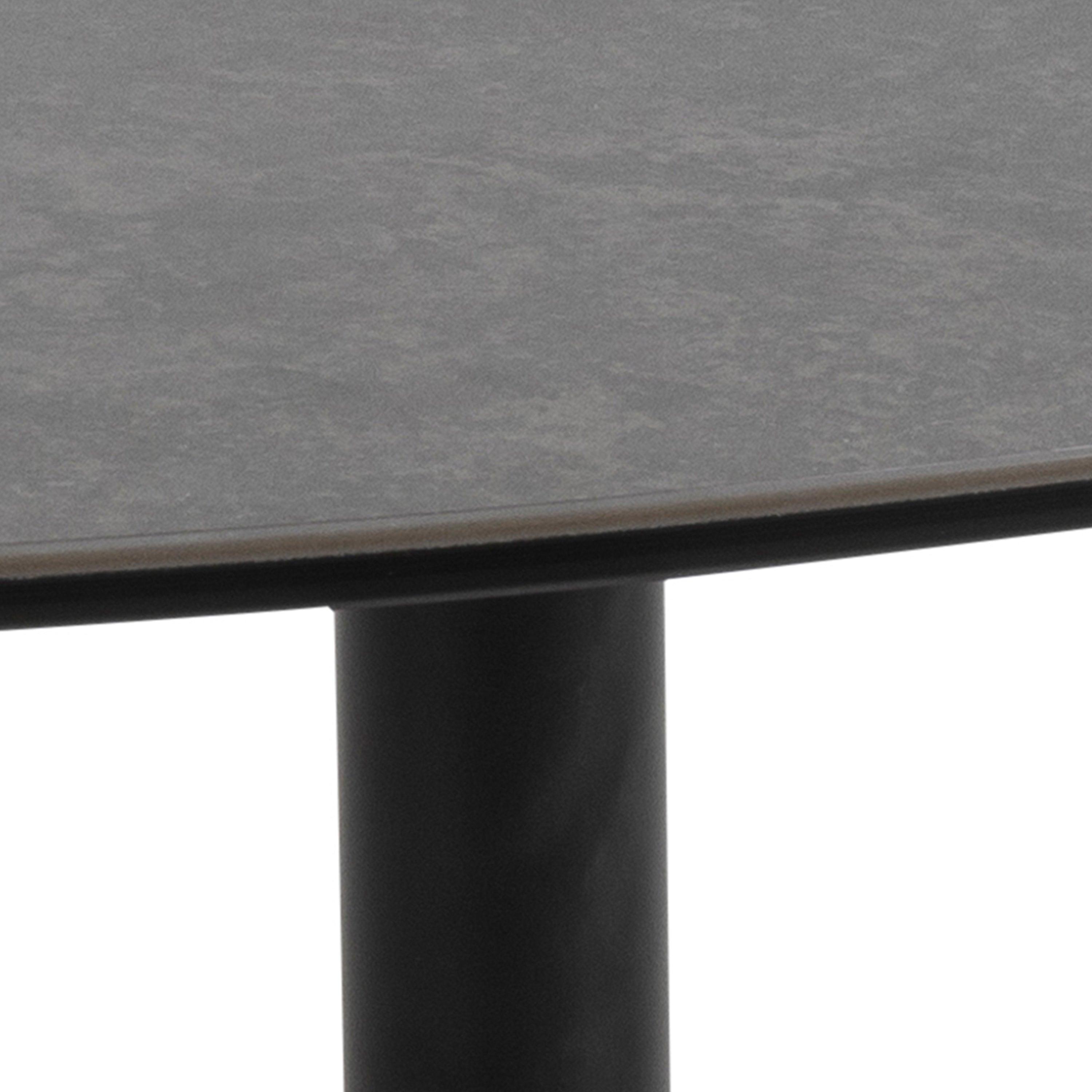 Mayfair Black Ceramic Coffee Table (Small Size) - YANDZ HOME