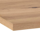 Halo 2 Rectangular Dining Table with Oak Tabletop - YANDZ HOME