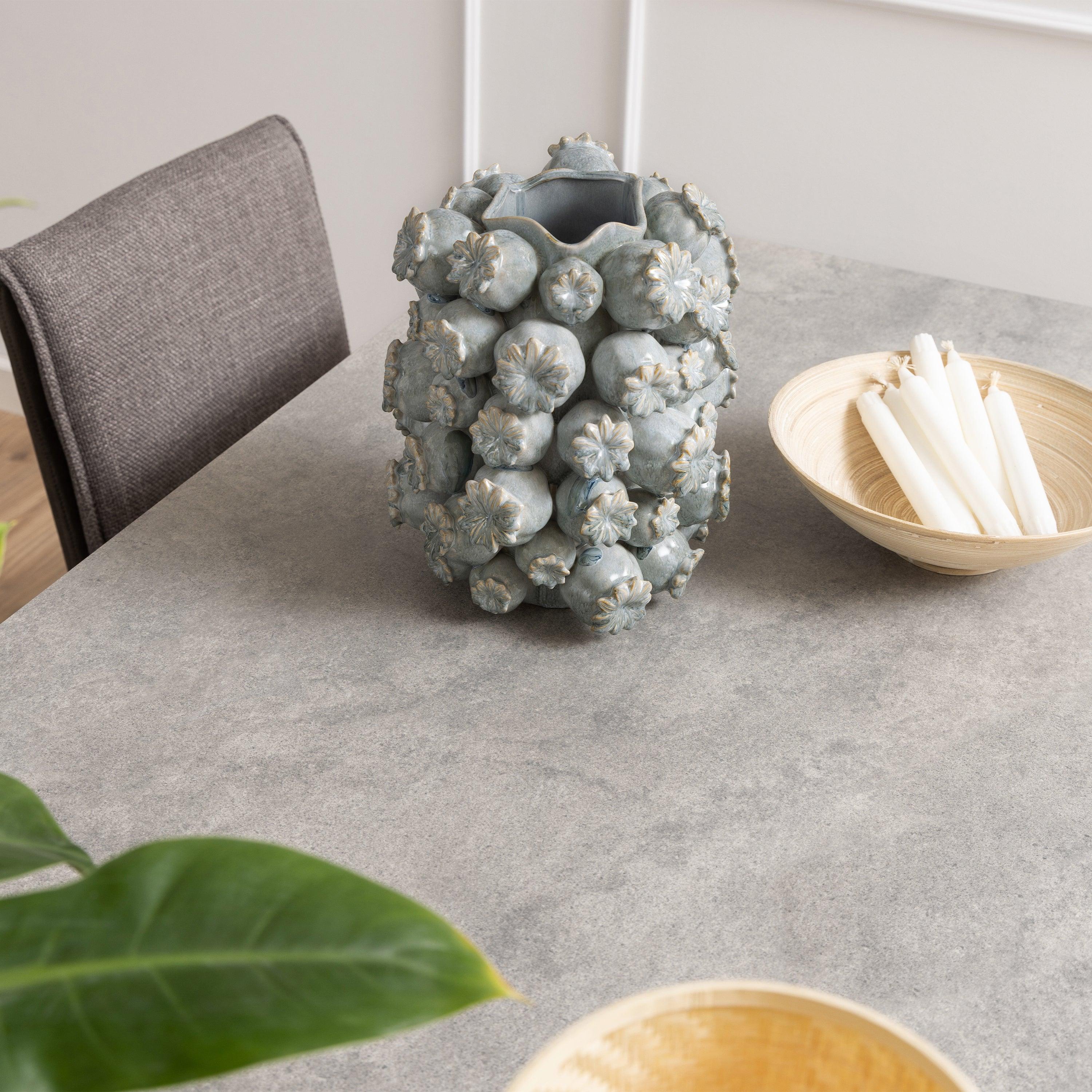 Halo Dining Table with Ceramic Top - YANDZ HOME