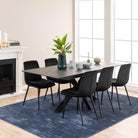 Halo 2 Extendable Dining Table with Ceramic Top - YANDZ HOME