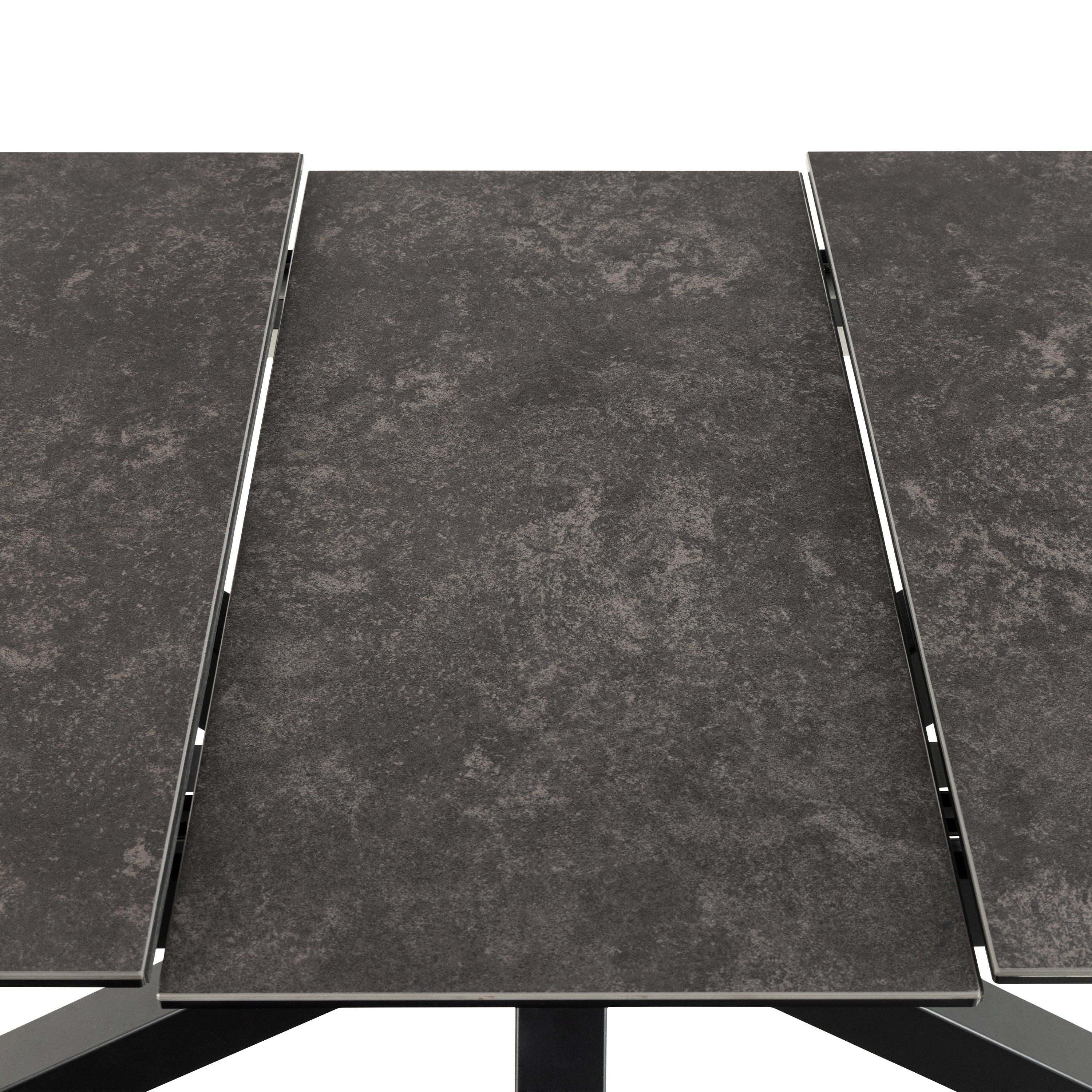 Halo 2 Extendable Dining Table with Ceramic Top - YANDZ HOME