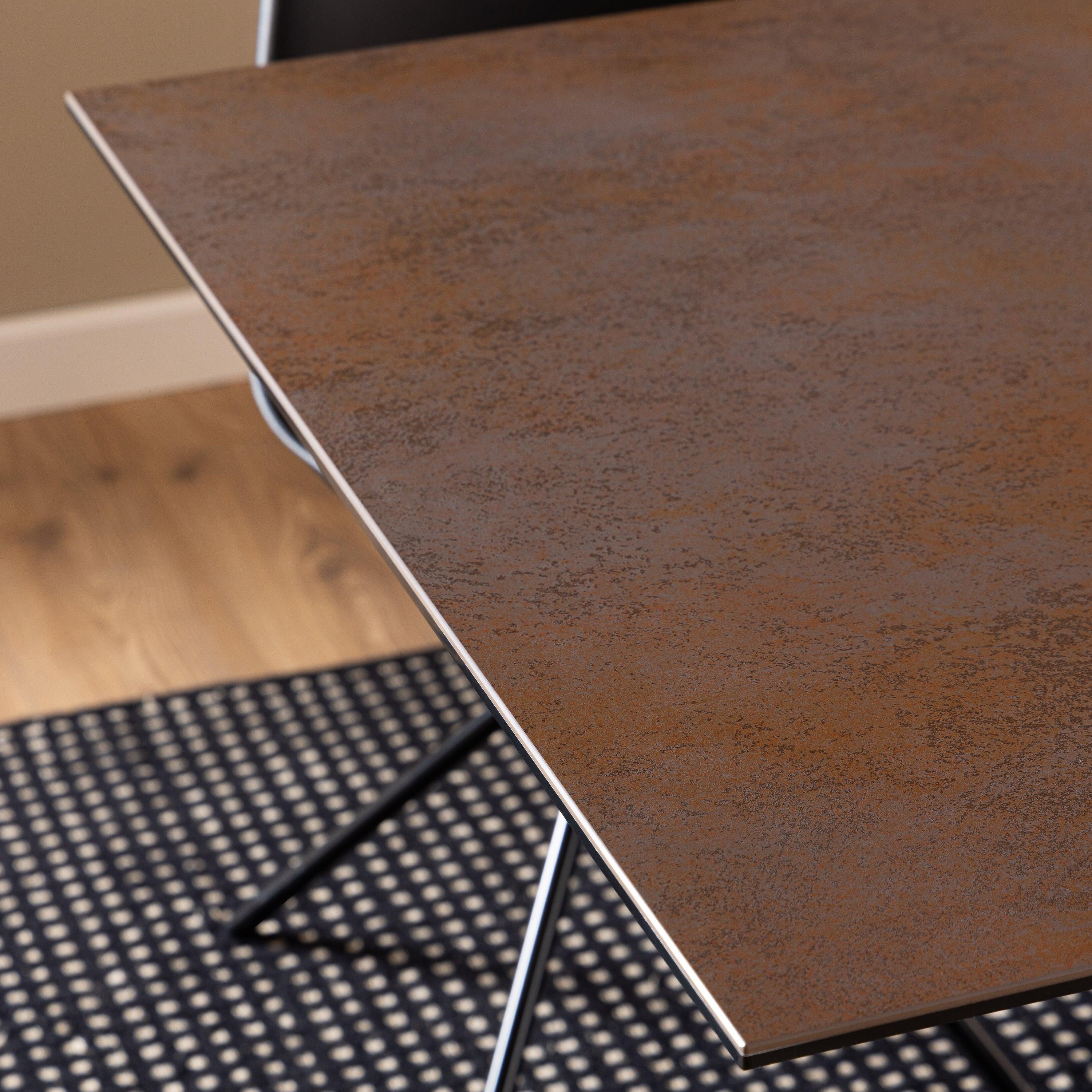 Halo Dining Table with Ceramic Top - YANDZ HOME
