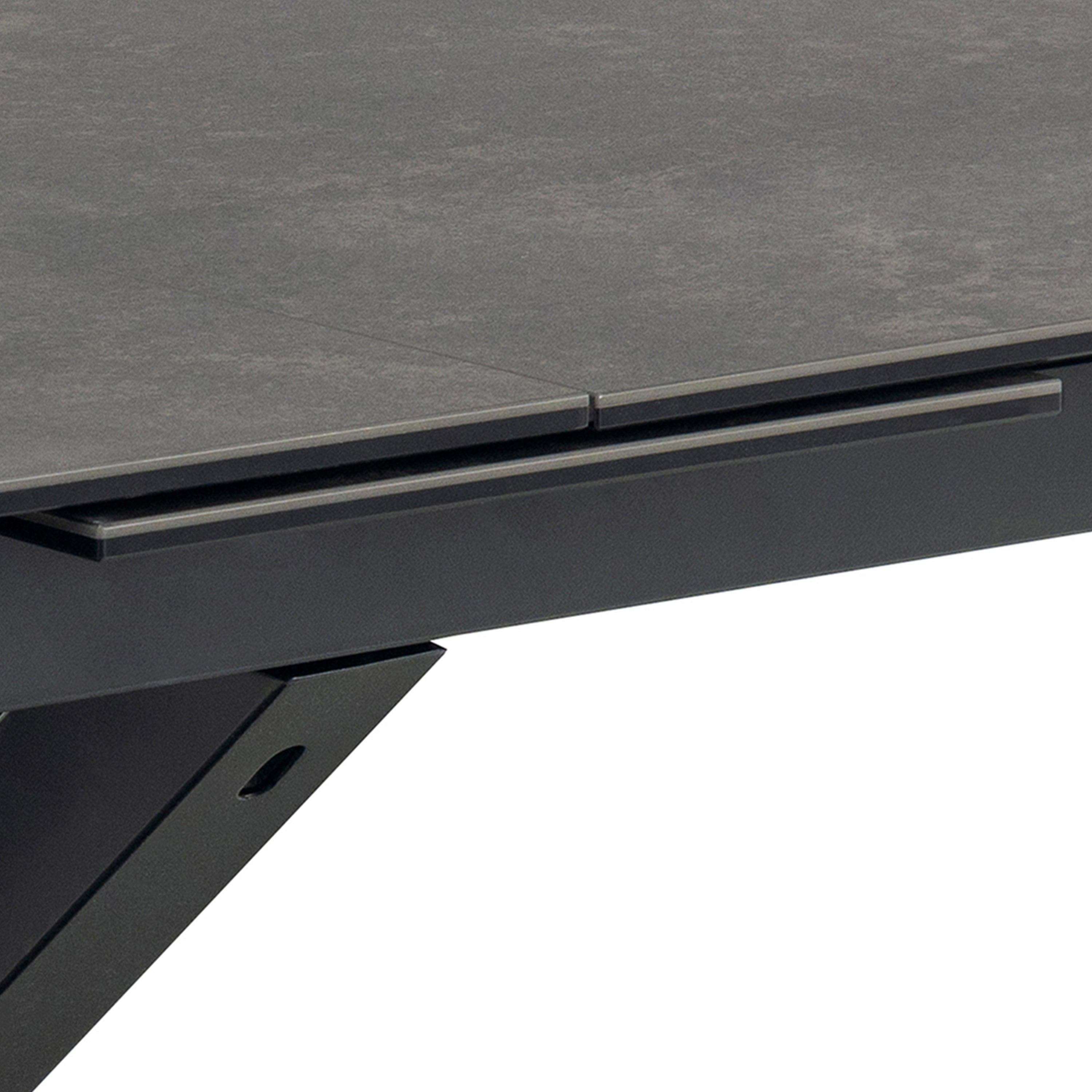 Halo 2 Extendable Dining Table with Ceramic Top - YANDZ HOME