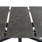 Halo 2 Extendable Dining Table with Ceramic Top - YANDZ HOME