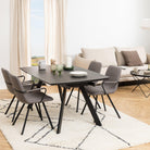 Ada Ceramic Extendable Dining Table - YANDZ HOME
