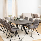 Ada Ceramic Extendable Dining Table - YANDZ HOME