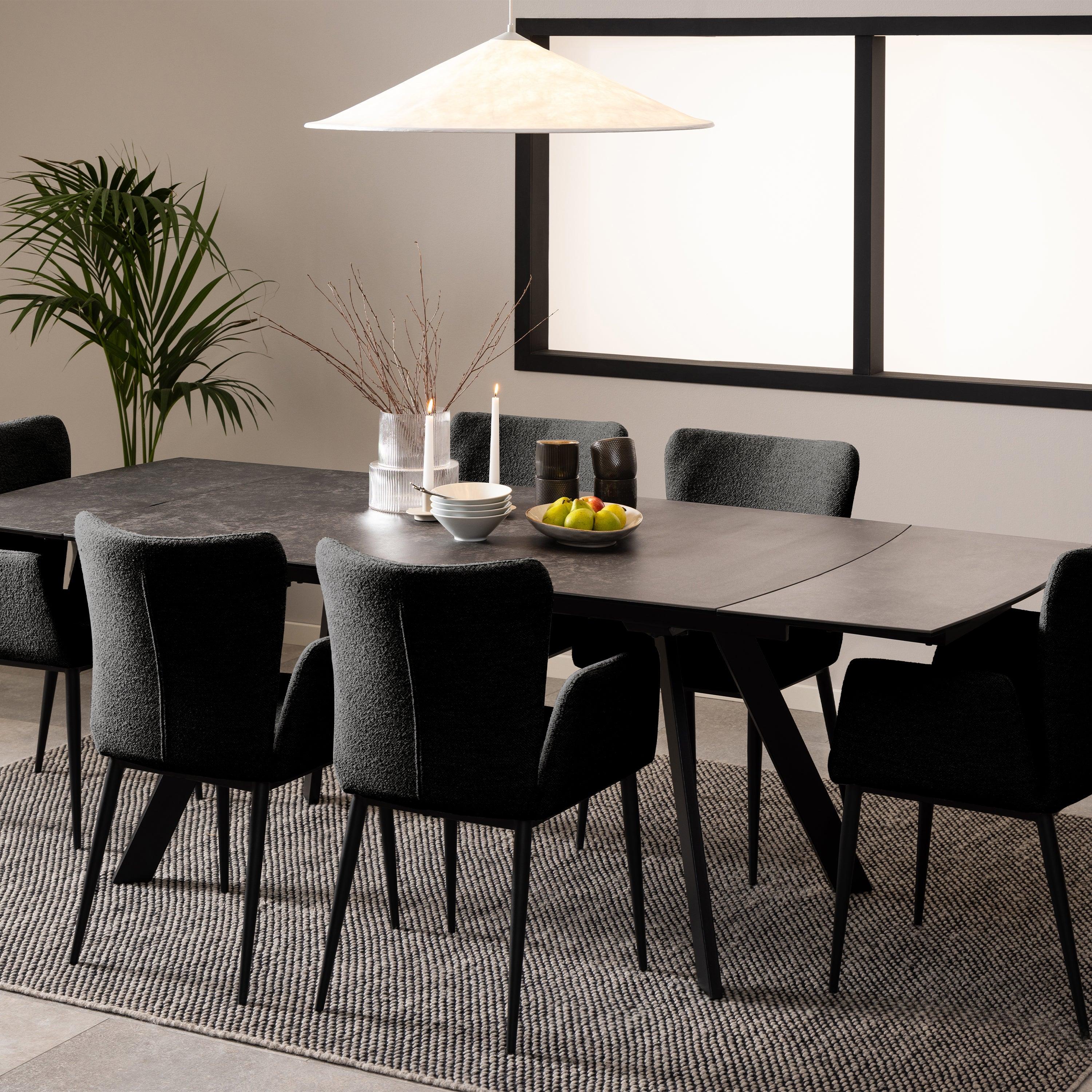Ada Ceramic Extendable Dining Table - YANDZ HOME