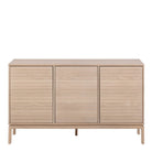 Linton Sideboard 3-4 Doors in White Oak - YANDZ HOME