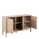 Linton Sideboard 3-4 Doors in White Oak - YANDZ HOME
