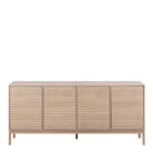 Linton Sideboard 3-4 Doors in White Oak - YANDZ HOME