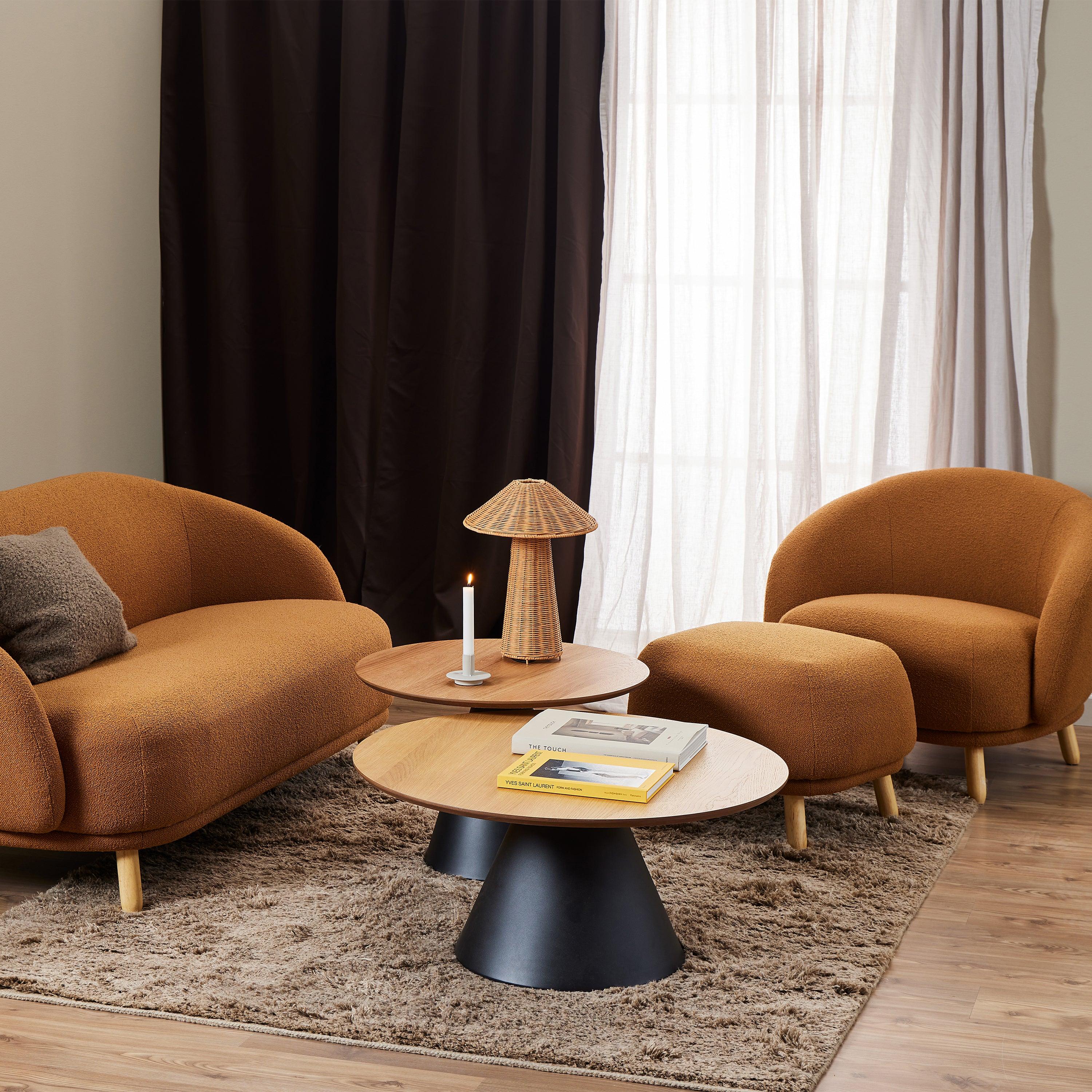 Soli Low Round Coffee Table - YANDZ HOME