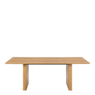 Solimo Rectangular Dining Table in Oak - YANDZ HOME