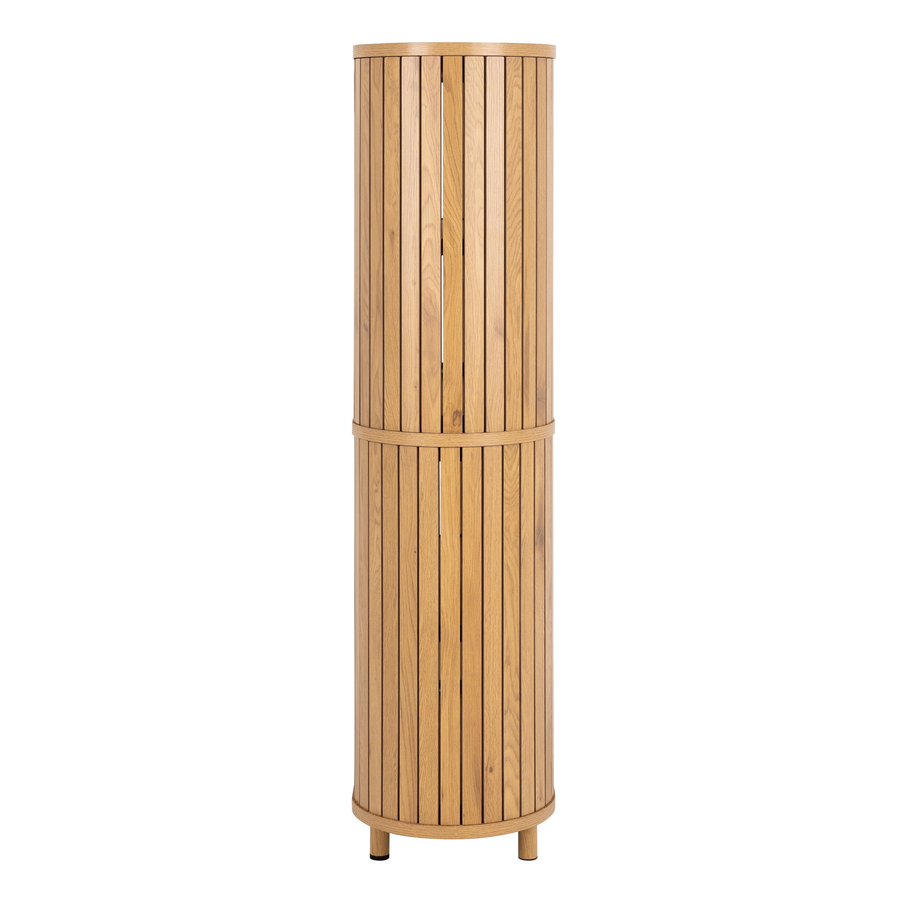 Freya Bookcase in Oak - YANDZ HOME