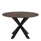 Halo Round Dining Table with Ceramic Top - YANDZ HOME