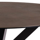 Halo Round Dining Table with Ceramic Top - YANDZ HOME