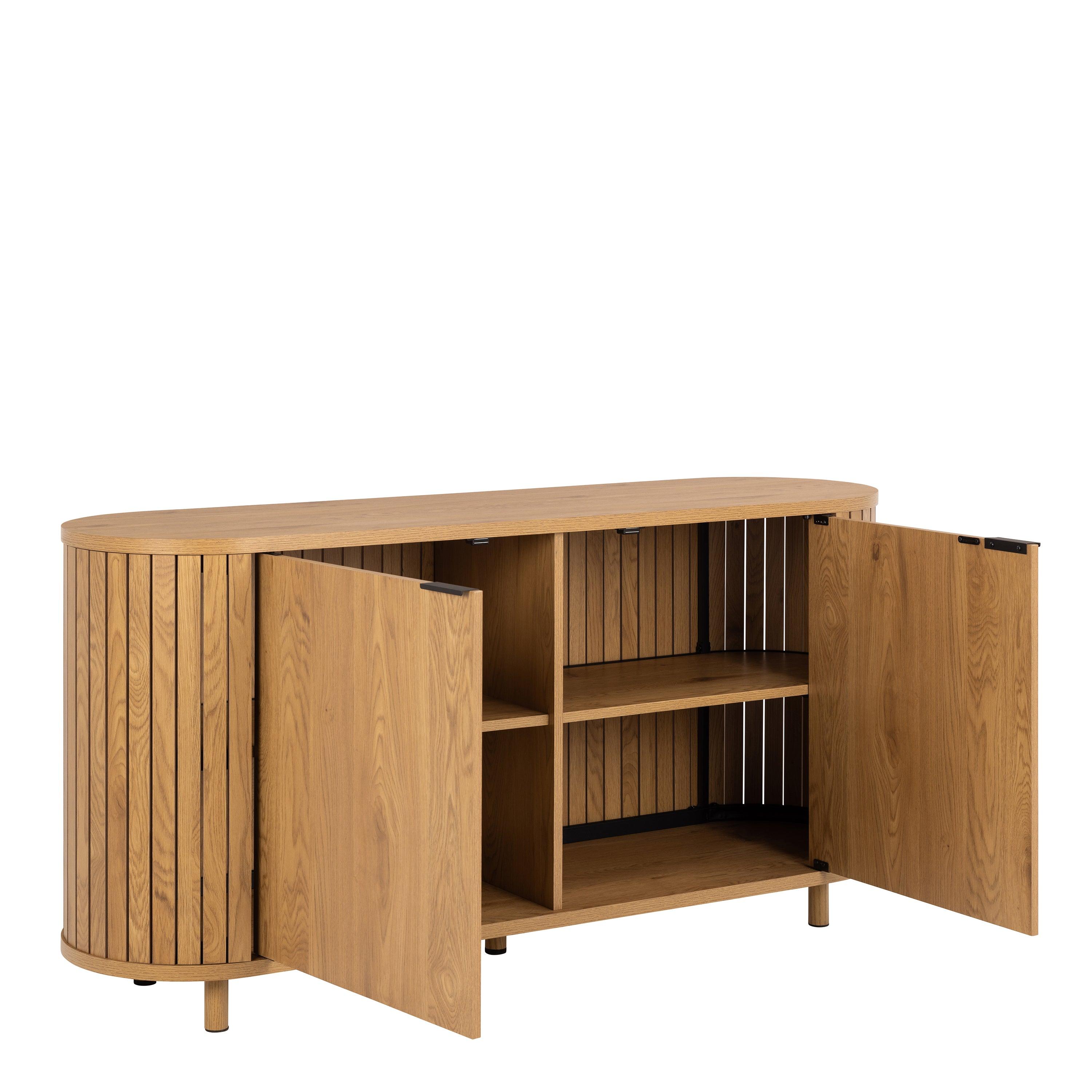Alderon 2 Door Sideboard in Oak - YANDZ HOME