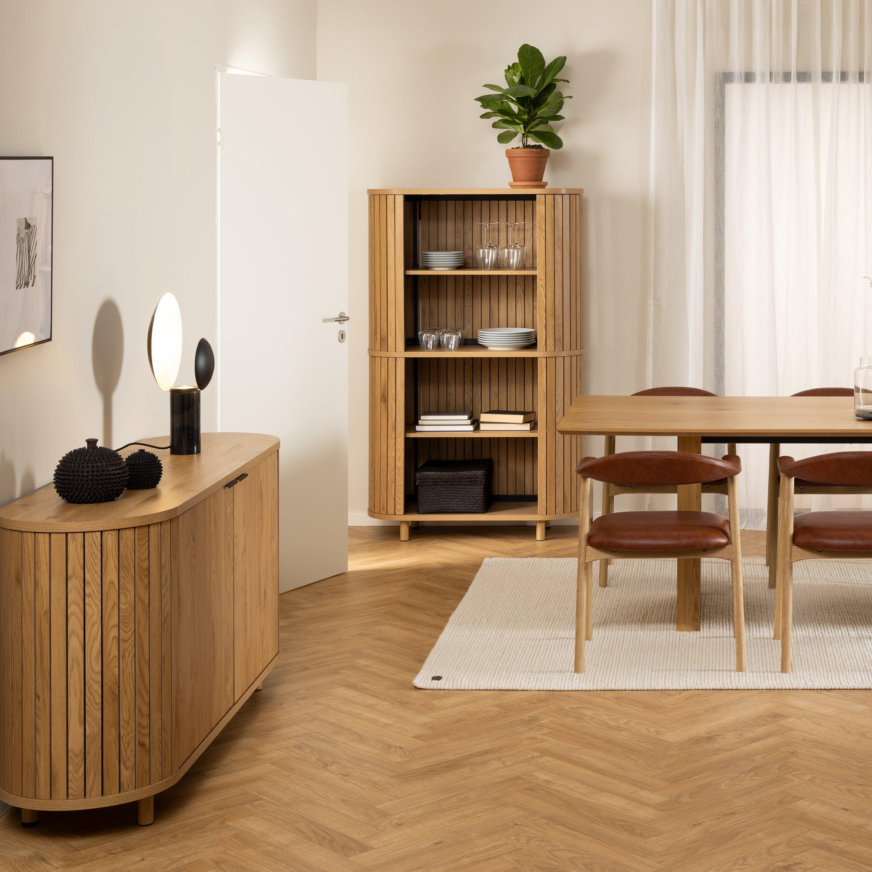 Alderon 2 Door Sideboard in Oak - YANDZ HOME