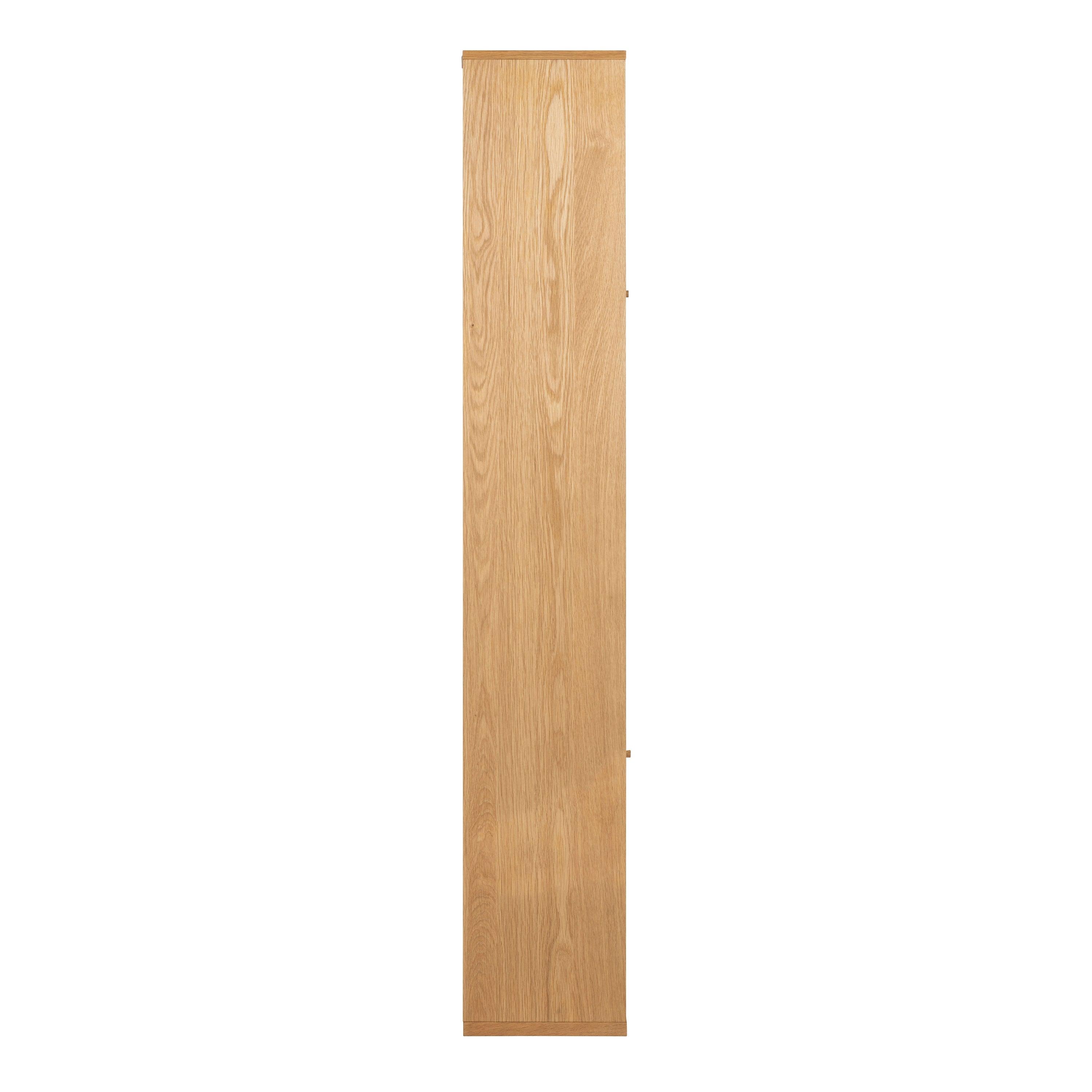 Amara 3-Door Large Bookcase in Oak - YANDZ HOME