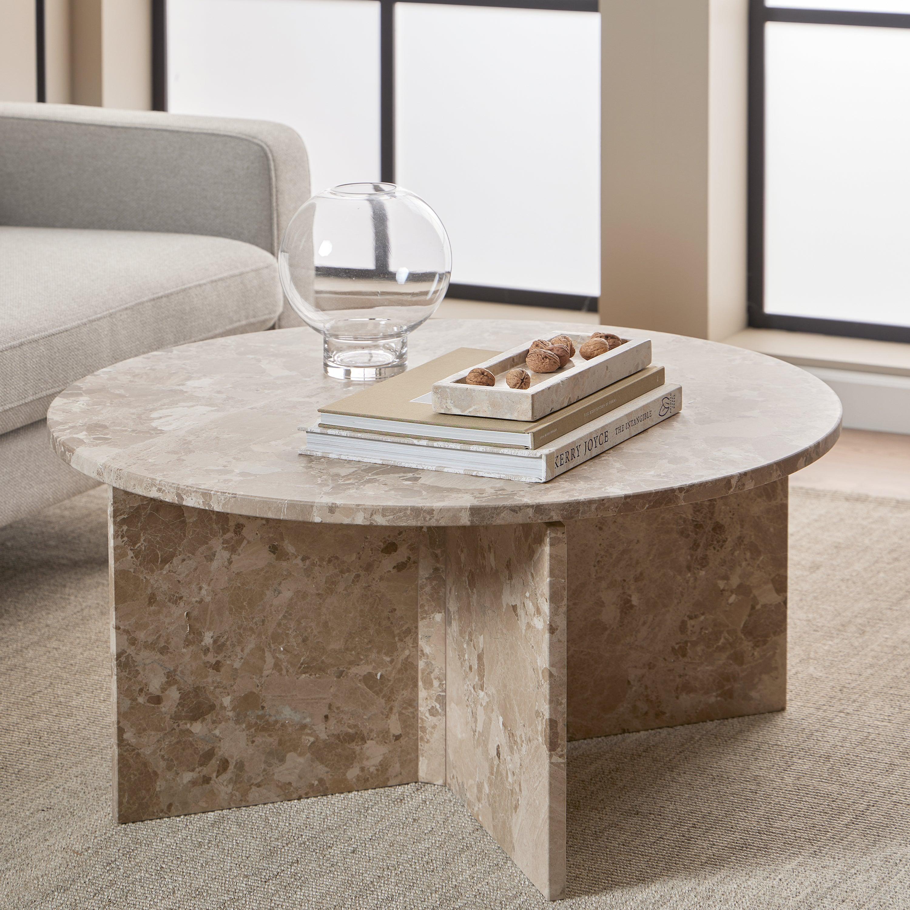 Luna Round Coffee Table - YANDZ HOME