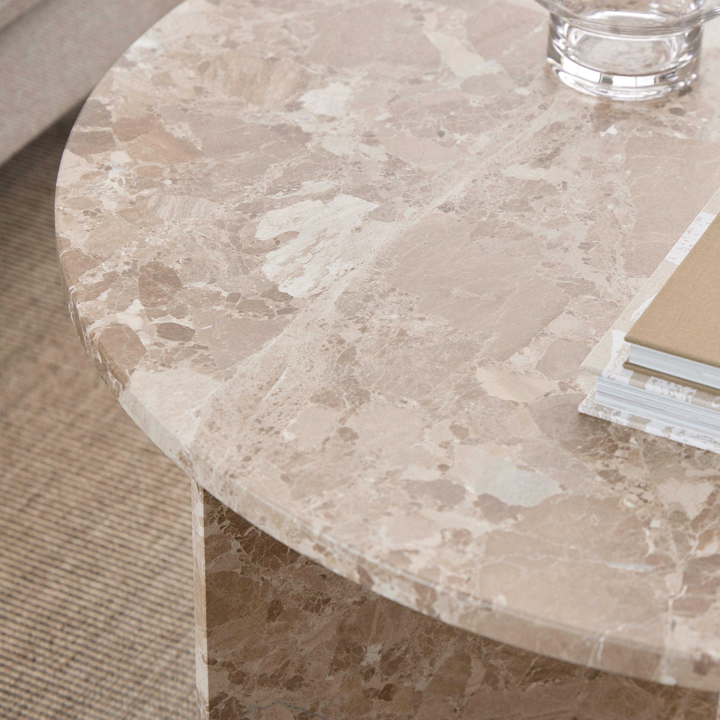 Luna Round Coffee Table - YANDZ HOME