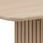 Christina Rectangular Dining Table in Oak - YANDZ HOME