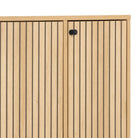 Aldwyn Shoe Cabinet 3 Flip Down Doors 1 Pull Open Door - YANDZ HOME